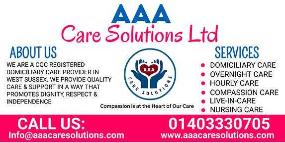 AAA Care Solutions Ltd cover